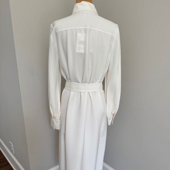 NWT Lafayette 148 NY Finesse Crepe Soraya Dress - Size M - Picture 5 of 9